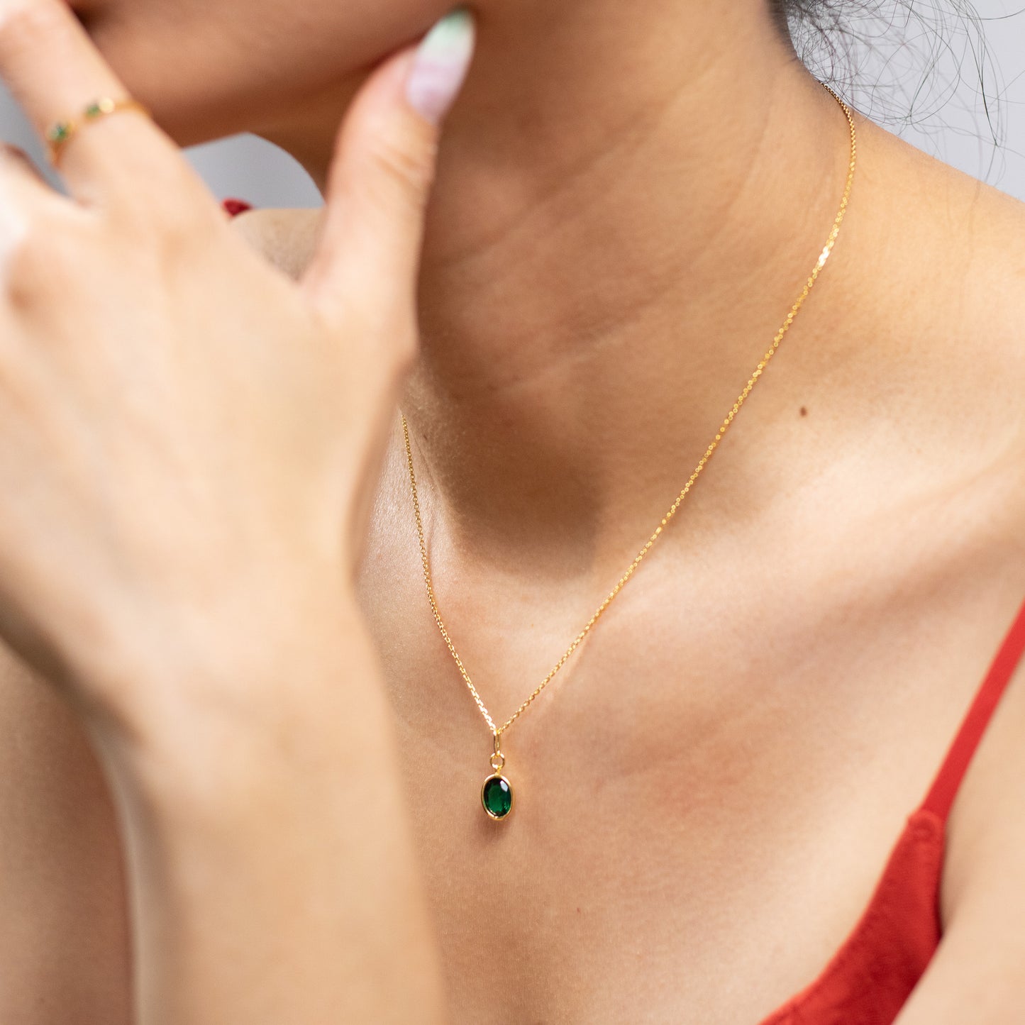Emerald Green Necklace