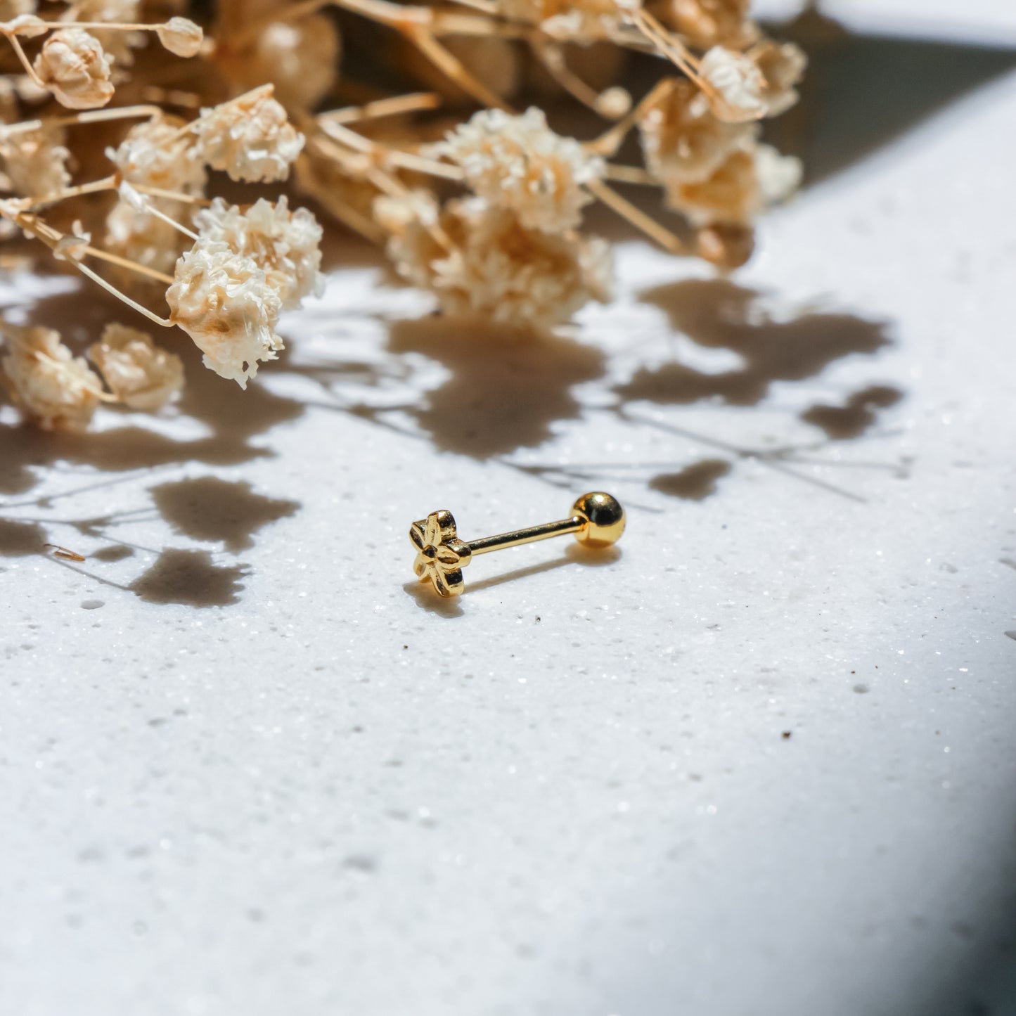 Flower Piercing Stud
