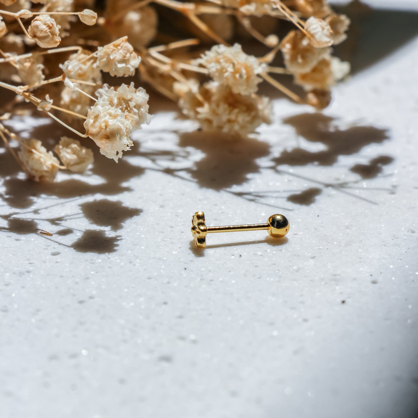 Flower Piercing Stud