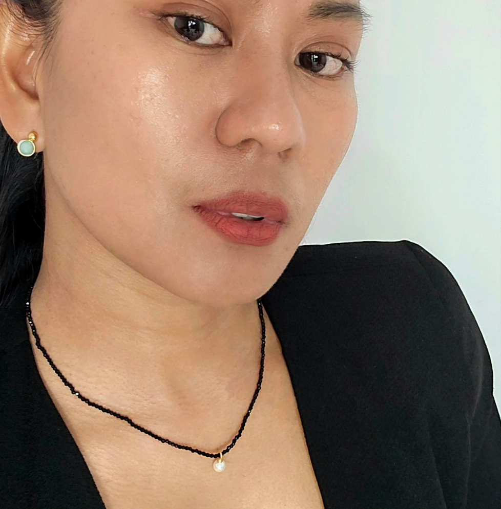 Black Spinel Gemstone Necklace