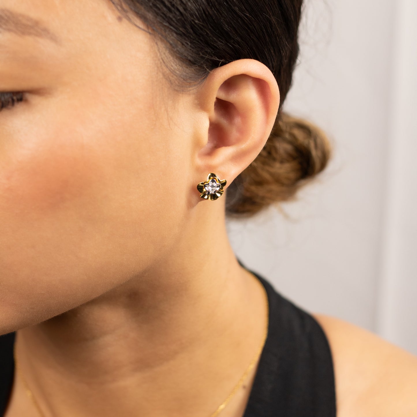 Daffodil Flower Studs