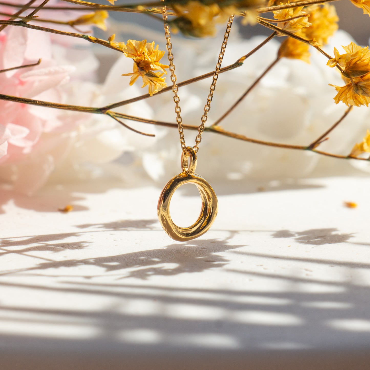 Circle of Wave Necklace