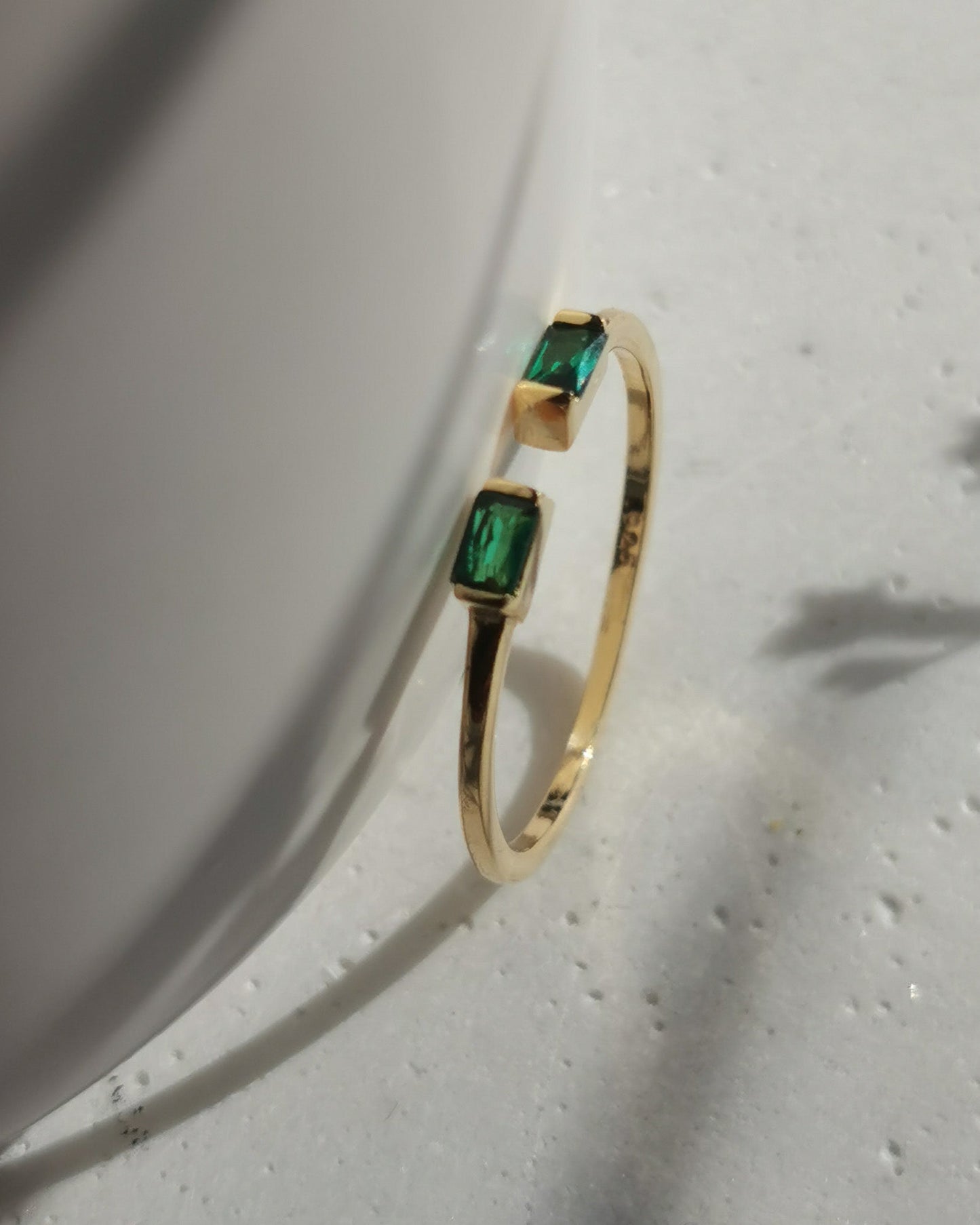 Emerald Green Ring