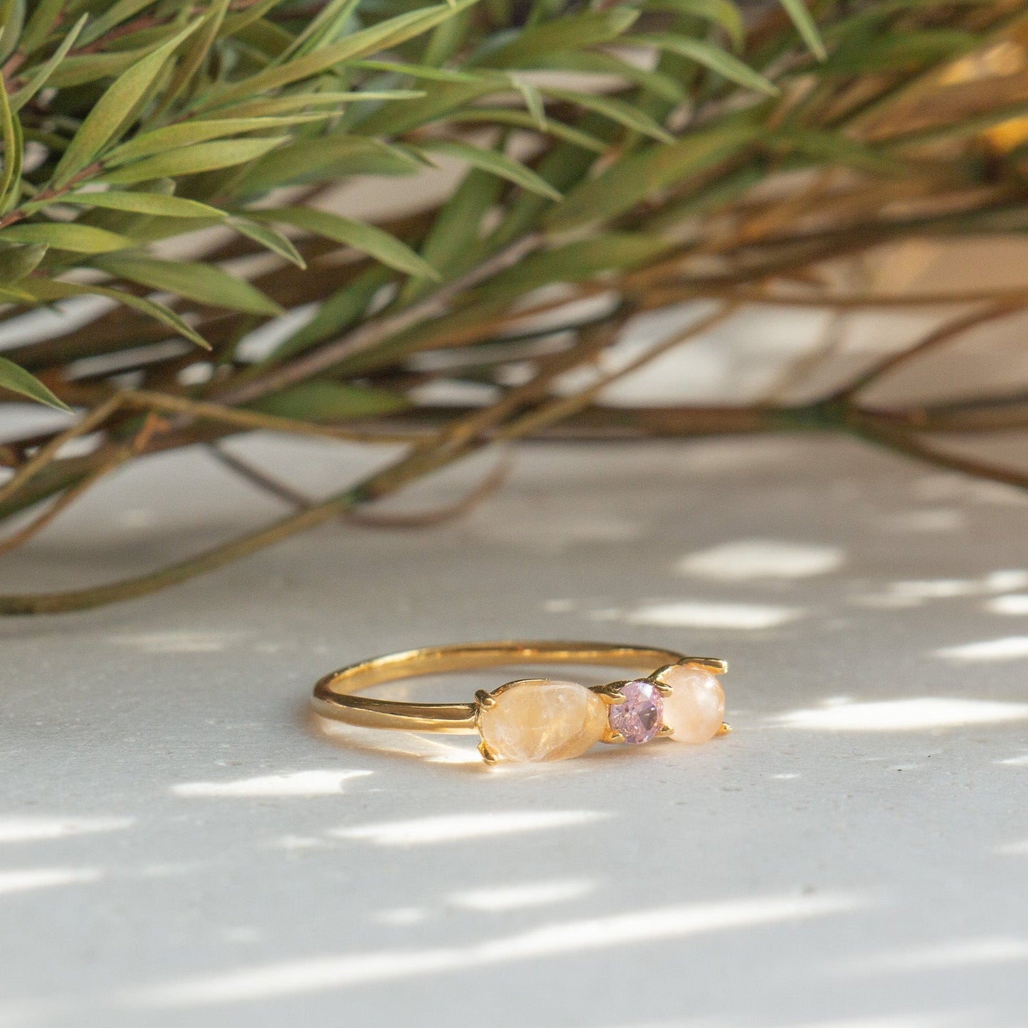Rose Quartz Ring