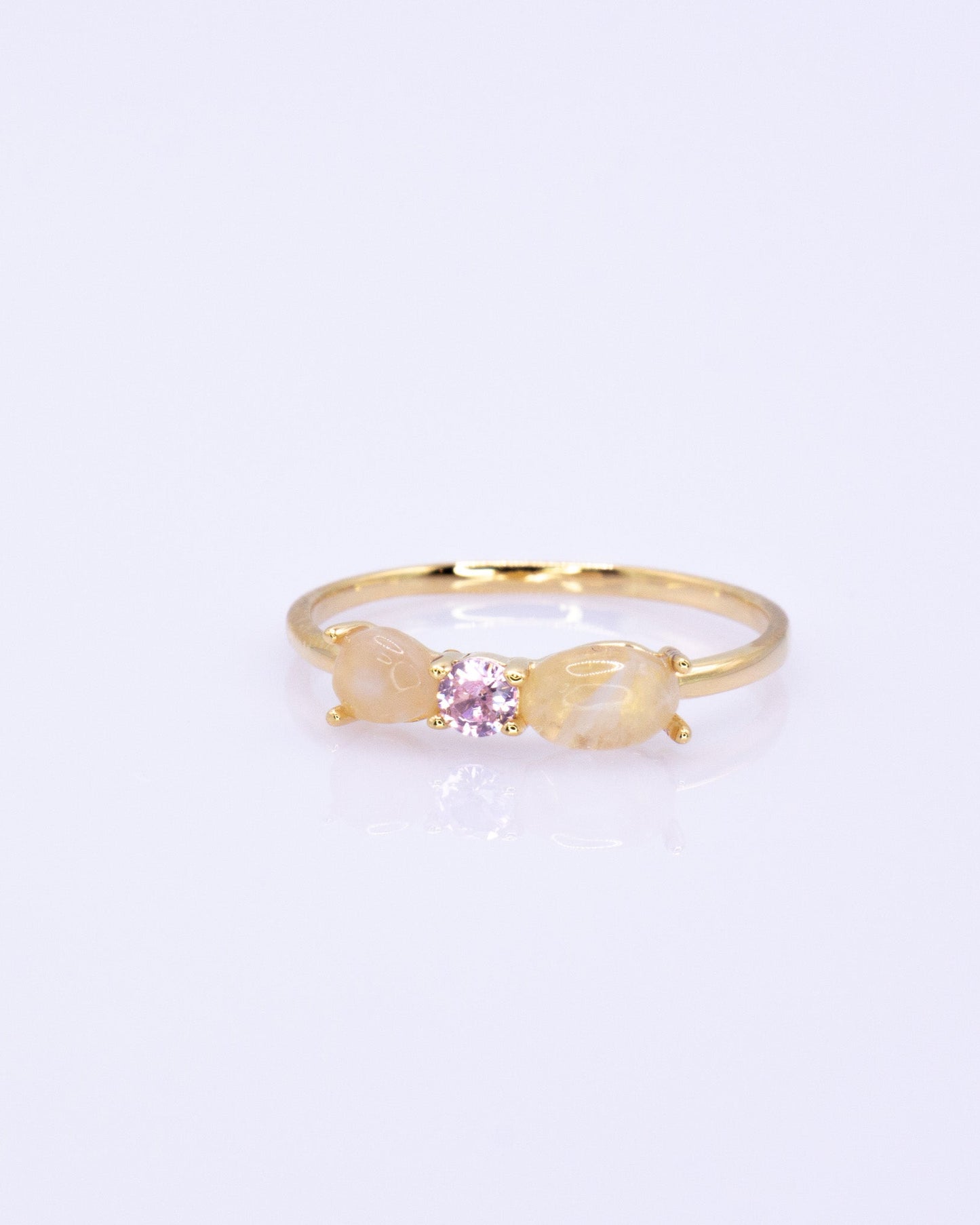 Rose Quartz Ring