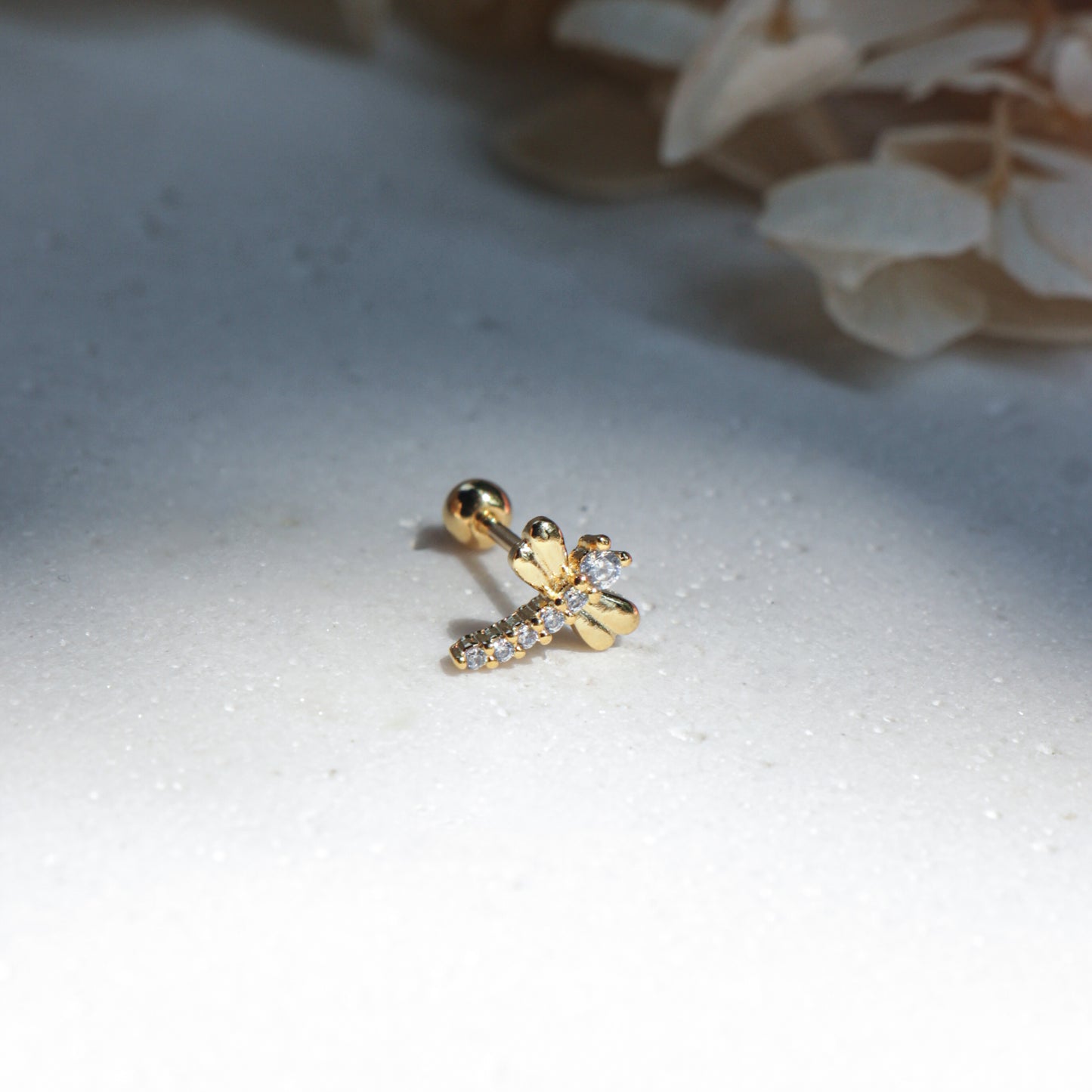 Dragonfly Piercing Stud