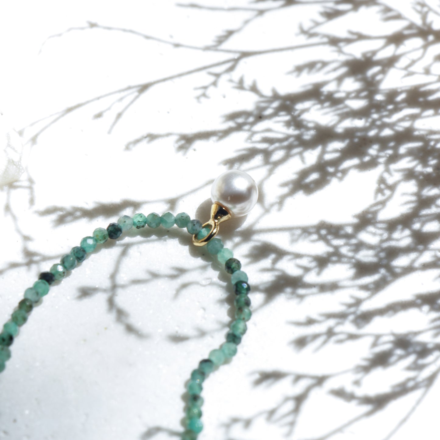 Emerald Gemstone Necklace