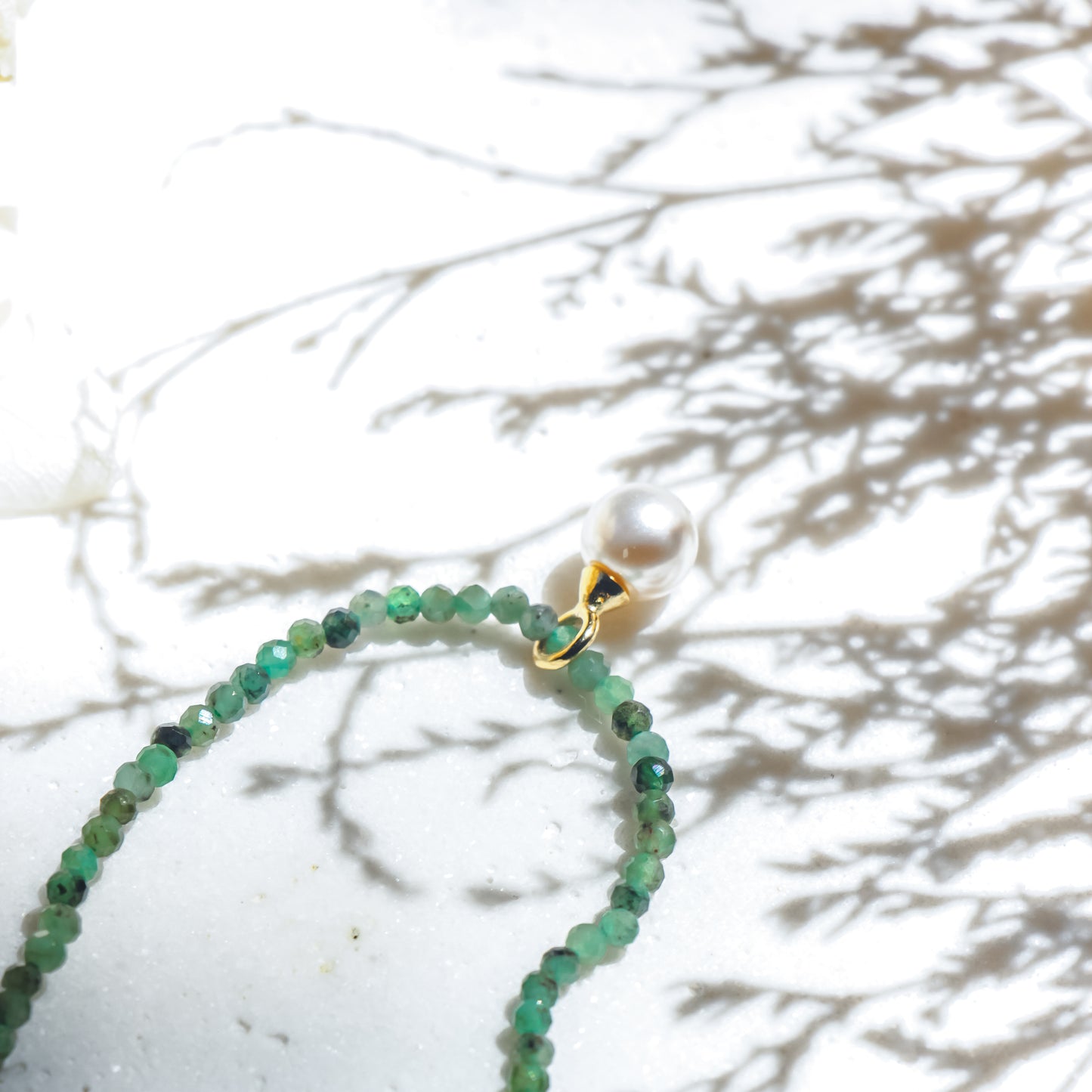 Emerald Gemstone Necklace