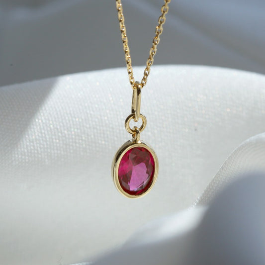 Ruby Red Necklace