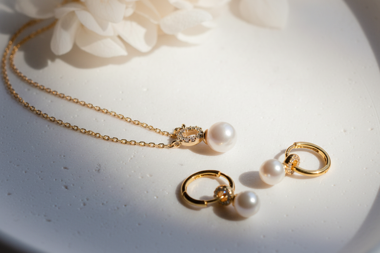 Crystal Pearl Sets