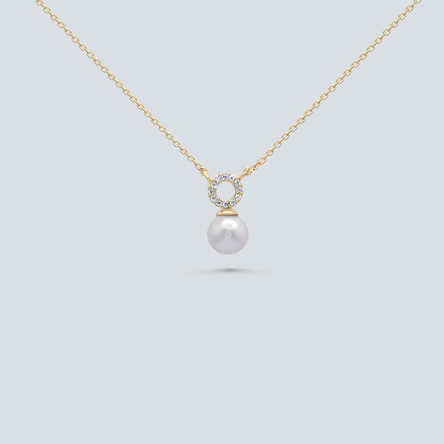 Crystal Pearl Necklace