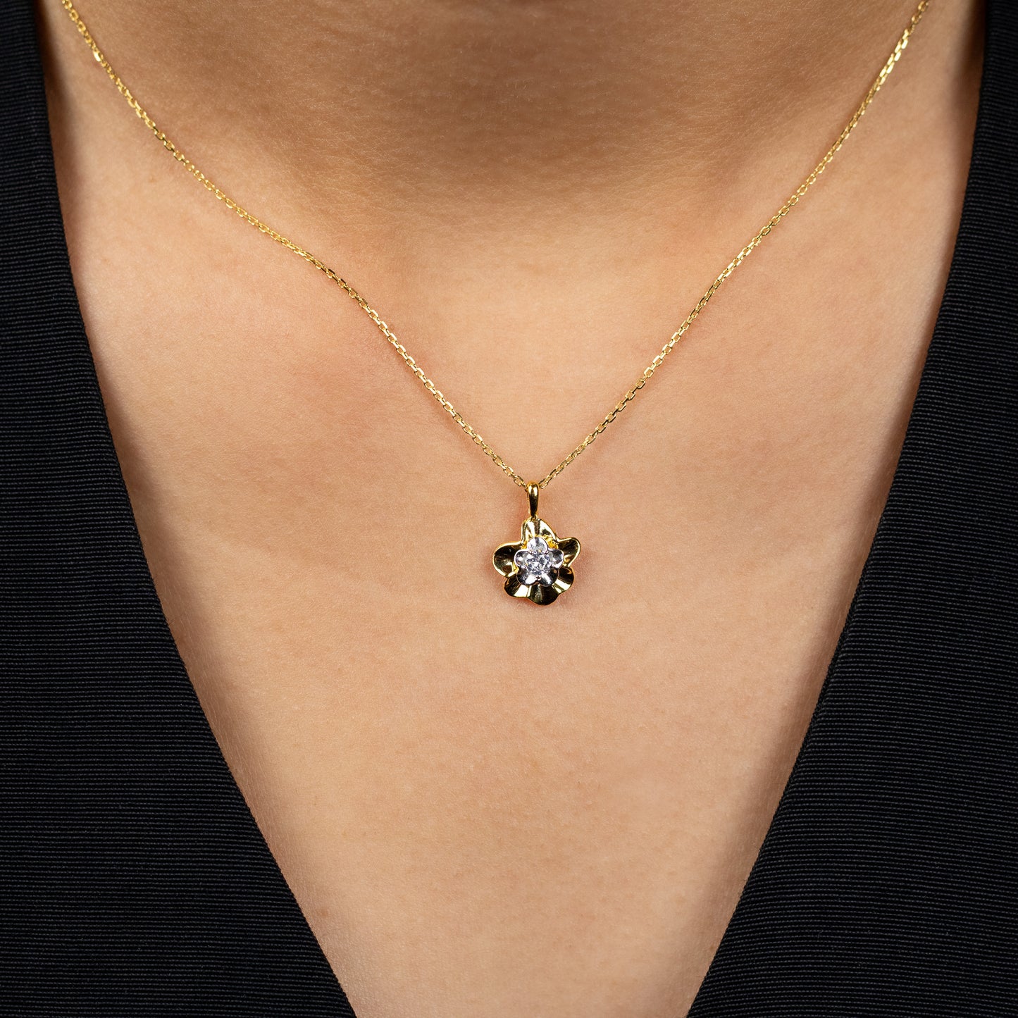 Daffodil Flower Necklace