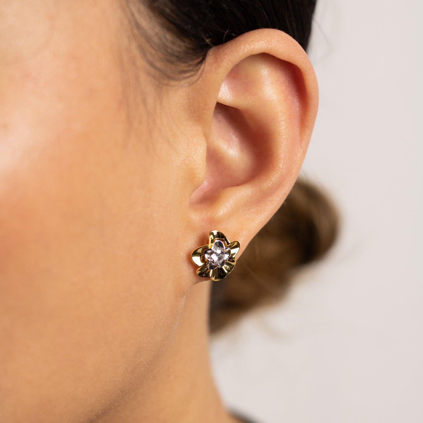 Daffodil Flower Studs