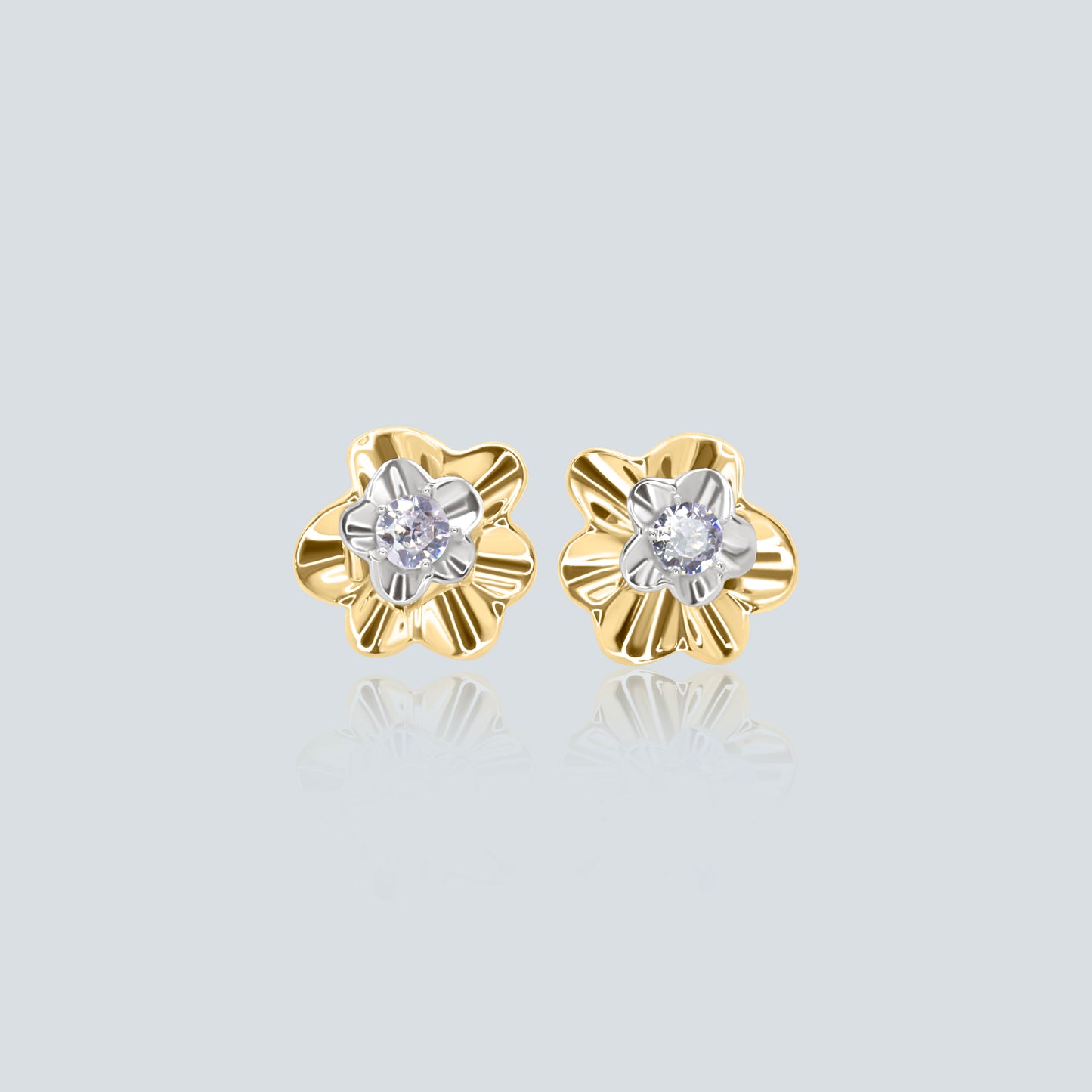 Daffodil Flower Studs