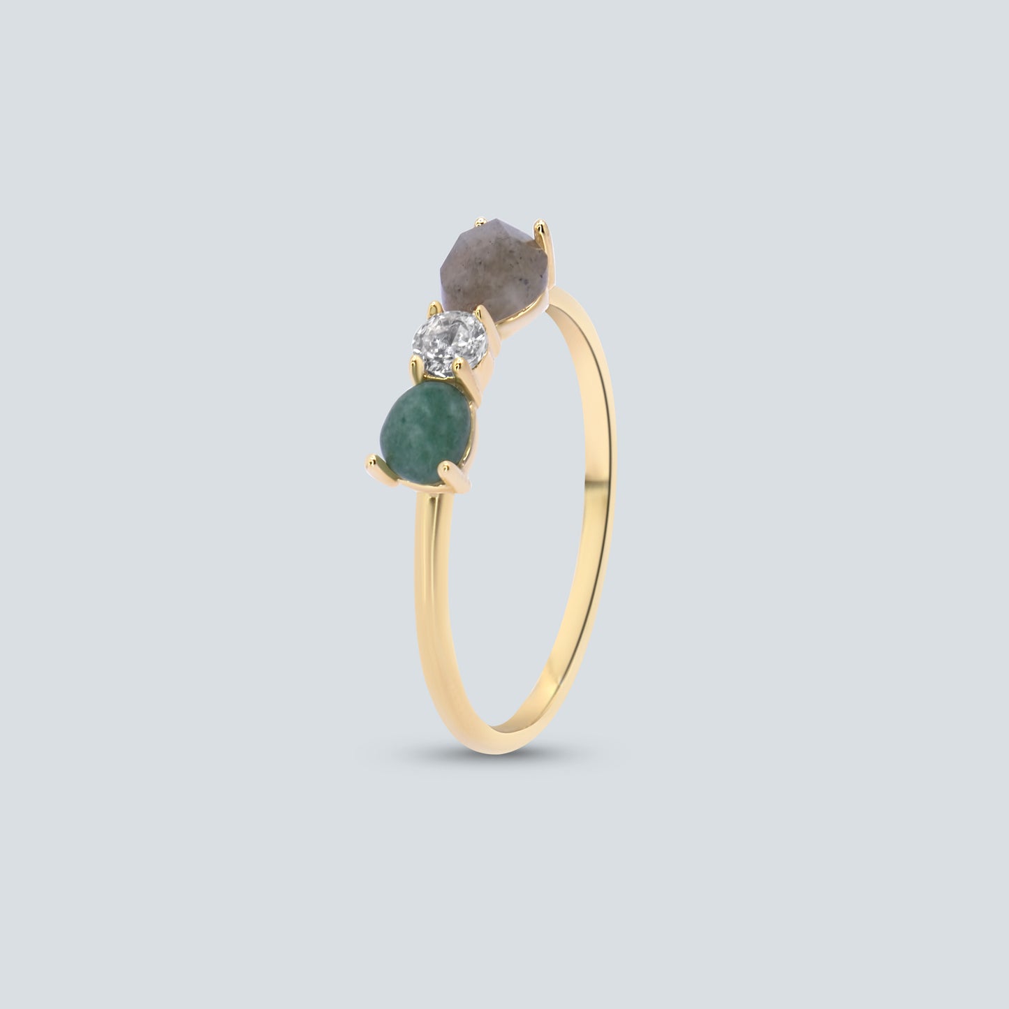 Green Aventurine Ring