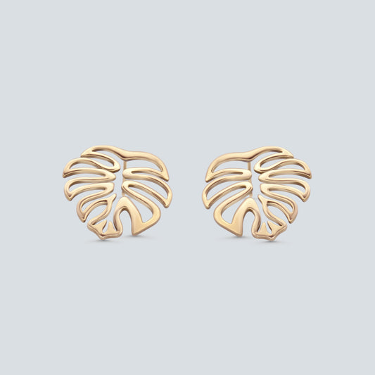 Monstera adansonii Statement Earrings