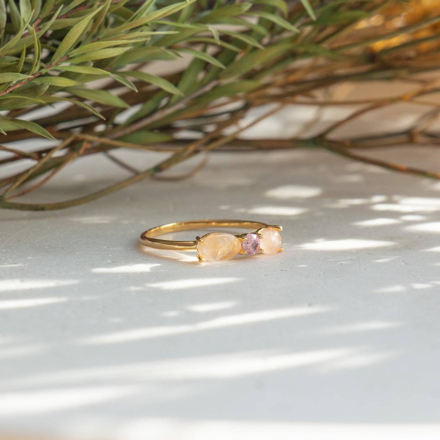 Rose Quartz Ring