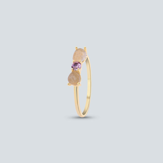 Rose Quartz Ring